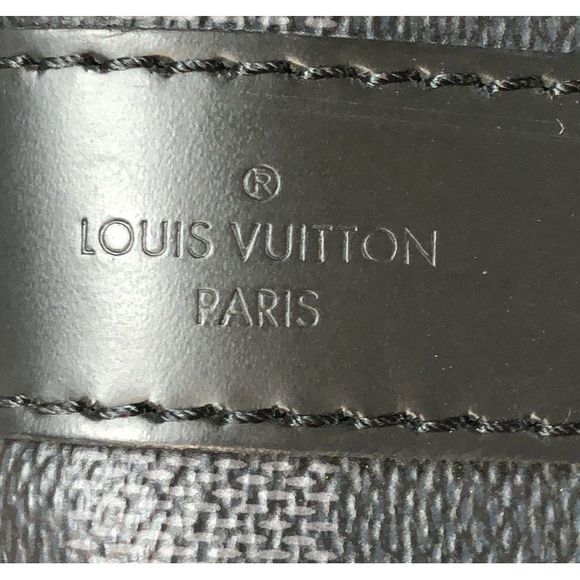 Louis Vuitton Keepall Bandouliere Bag Damier Graphite 45 Black - Picture 9 of 9